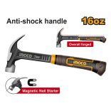 INGCO ácskalapács 450 g könnyített mágneses