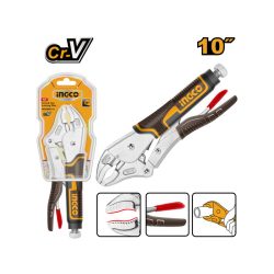 INGCO Ívelt önzáró fogó 250 mm