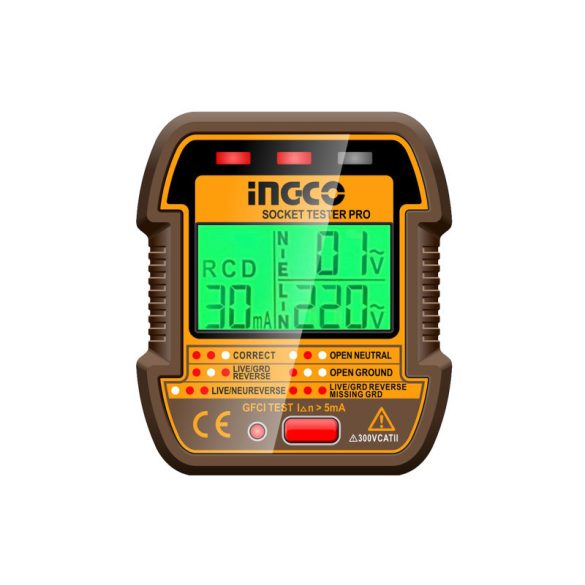 INGCO Dugalj teszter 30 mA