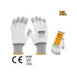INGCO Szerelőkesztyű XL PU mártott