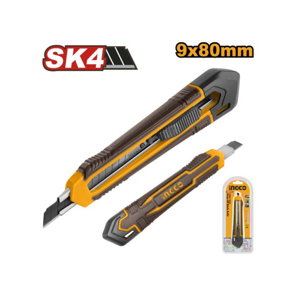 INGCO Törhető pengés kés 9 mm automata