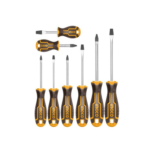 INGCO Csavarhúzó készlet 8 részes mágneses