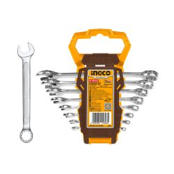 INGCO Csillag-villáskulcs készlet 8 részes 6-19 mm