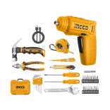 INGCO Akkus csavarozó 4 V + szerszám készlet 38 részes