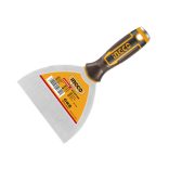 INGCO Spakli 125 mm inox lágy fogantyús