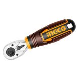 INGCO Mini racsnis hajtószár 1/4"-3/8" 140 mm 
