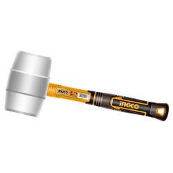 INGCO Gumikalapács 450 g üvegszálas nyél fehér