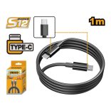 INGCO Töltőkábel 1 m 3A (USB-C to USB-C)