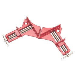 Sarokszorító 100mm