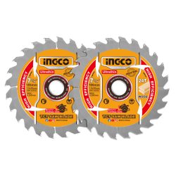INGCO Fűrésztárcsa fához 185 x 20 x 1,0 mm / 24T 