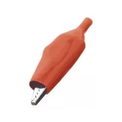 Krokodil csipesz 55 mm piros