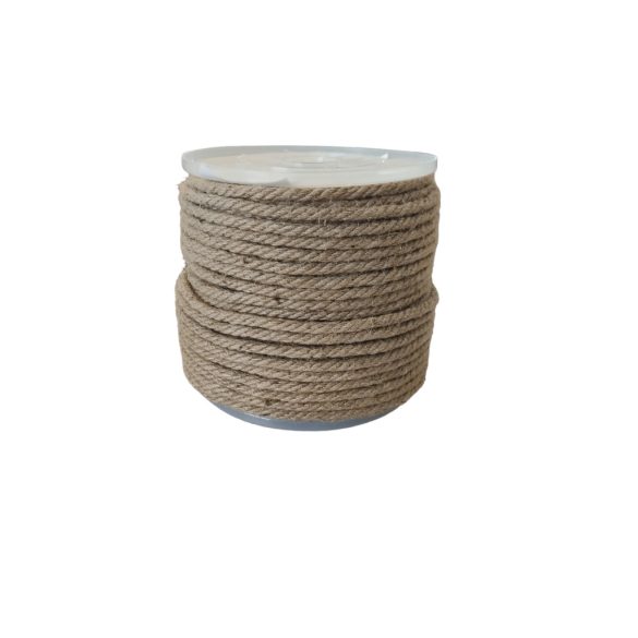 Kötél sodrott juta 8 mm (kender)