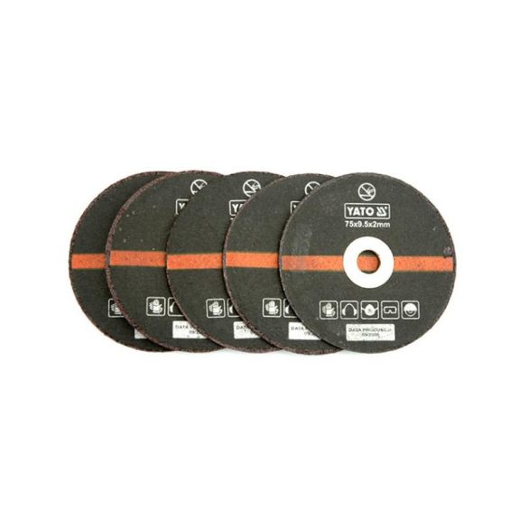 YATO vágókorong fémre 75 mm 5db/csomag