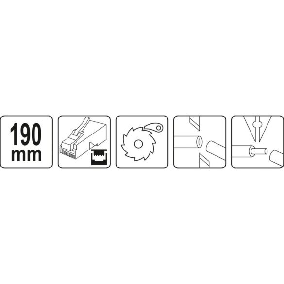 YATO Krimpelő fogó UTP/Telefon